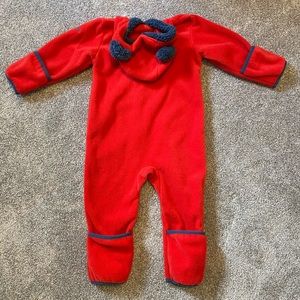 Columbia Tiny Bear II Bunting, Red- 18M-24M